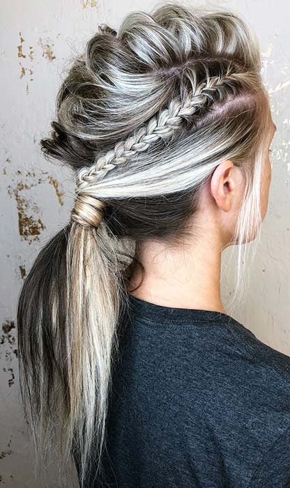 Mohawk Braided Hairstyles