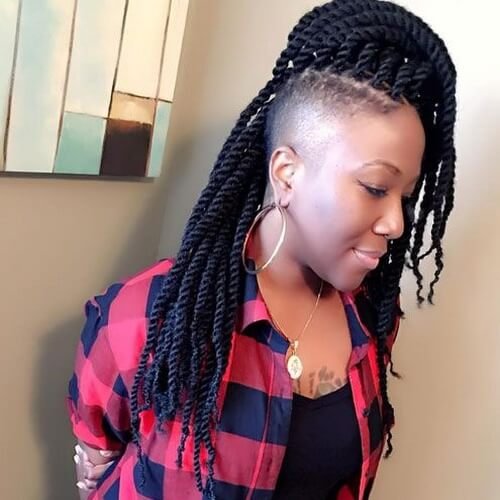 Mohawk Braided Hairstyles
