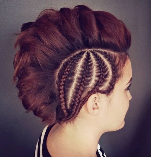 Mohawk Braided Hairstyles