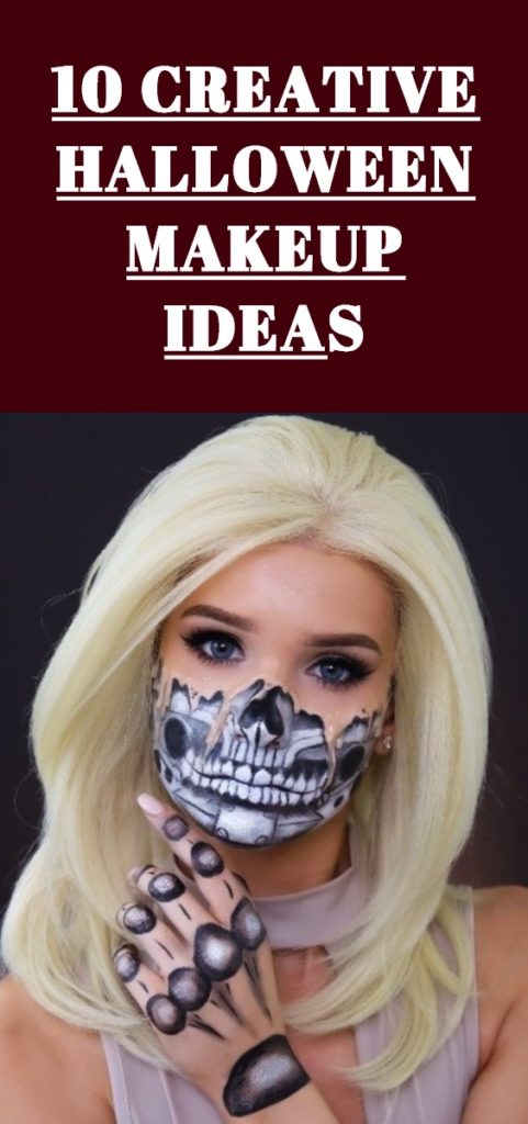 10 Creative Halloween Makeup Ideas - EAL Care