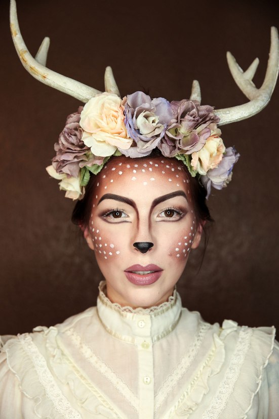 Deer Halloween Makeup