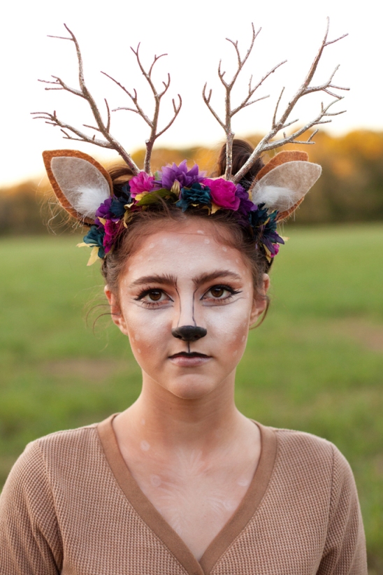 Deer Halloween Makeup