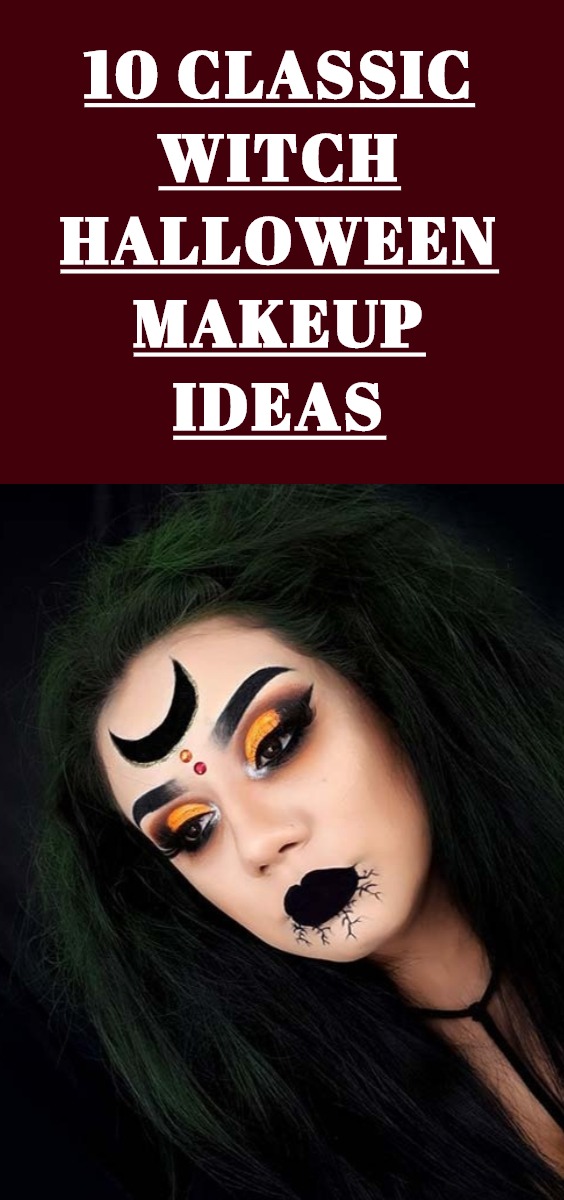 Witch Halloween Makeup Ideas