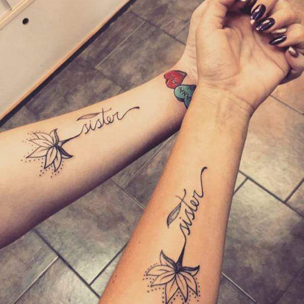 Sister Tattoo Designs