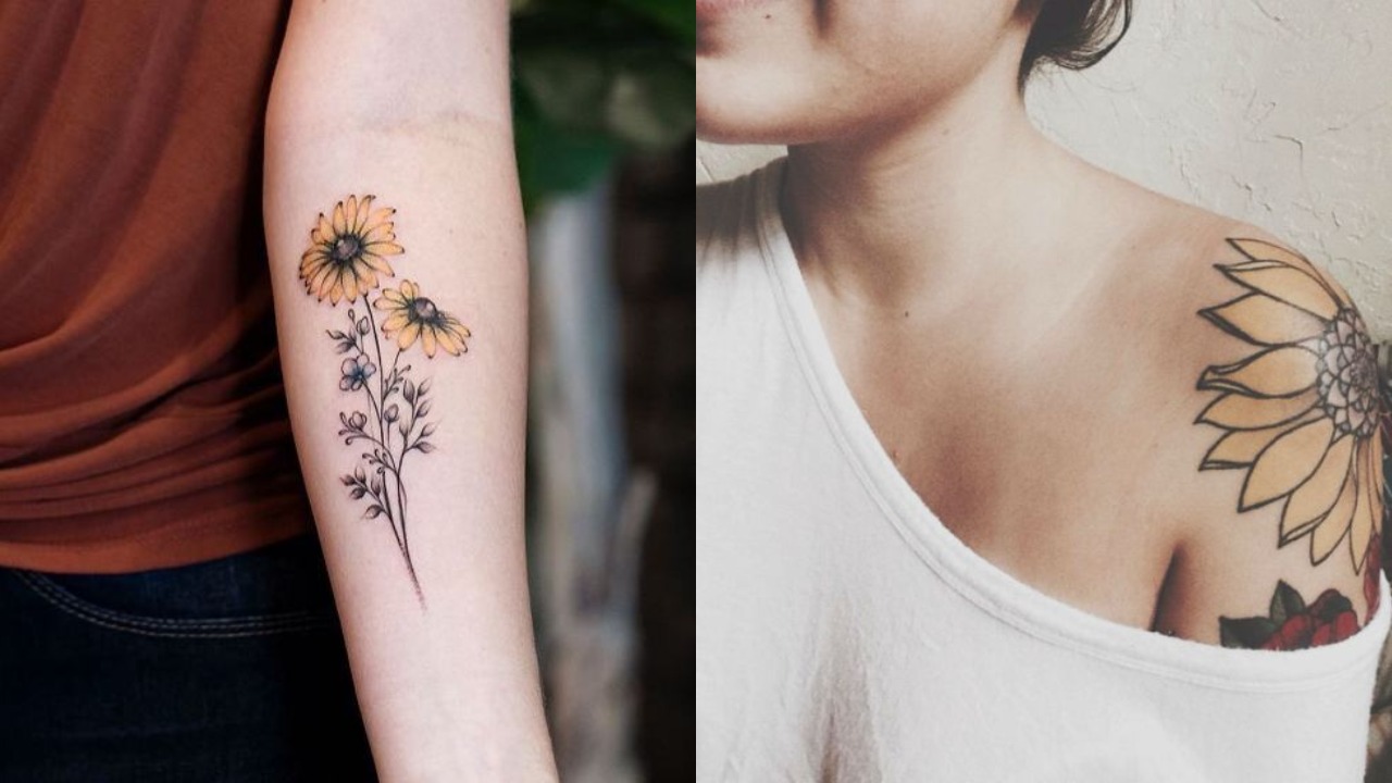 10 Sunflower Tattoo Designs You Should Purpose to Have