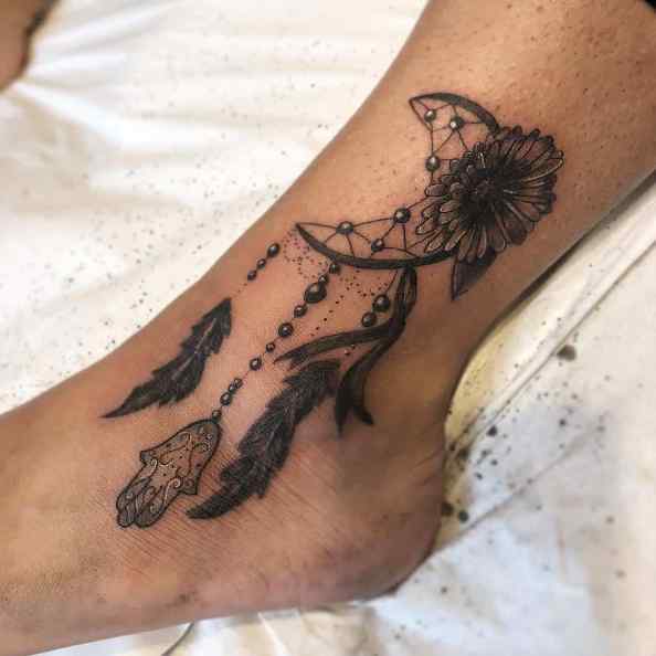 Dream Catcher Tattoo Designs
