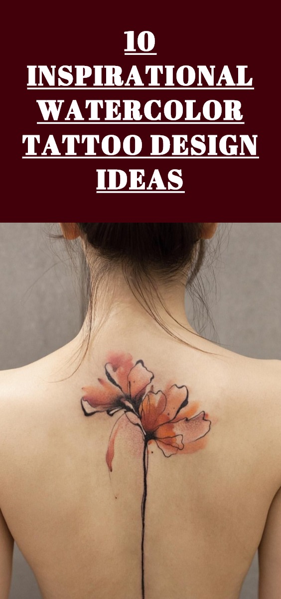 Watercolor Tattoo Design Ideas