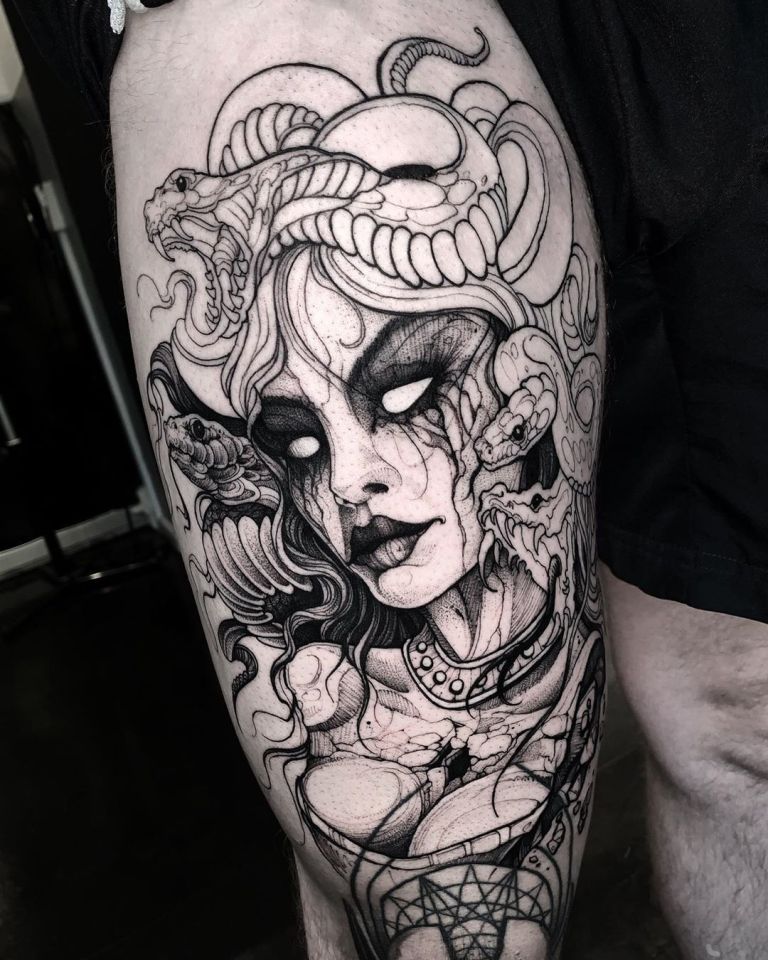 Medusa Tattoo Designs