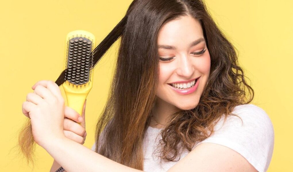 Drybar Brush Crush Heated Straightening Brush Review EAL Care