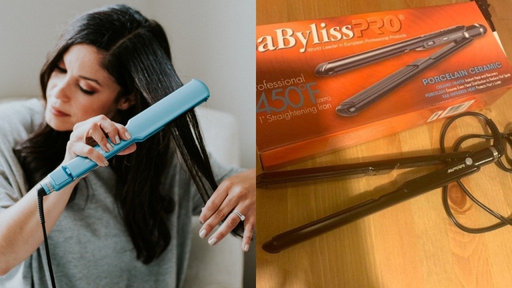 BaByliss Pro Nano Titanium vs Porcelain Ceramic Flat Iron