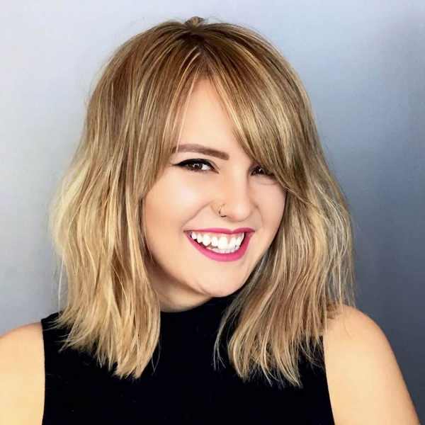 Low Maintenance Haircuts for Round Faces