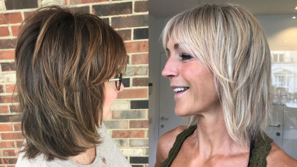 14 Sophisticated Shaggy Hairstyles for Women Over 50