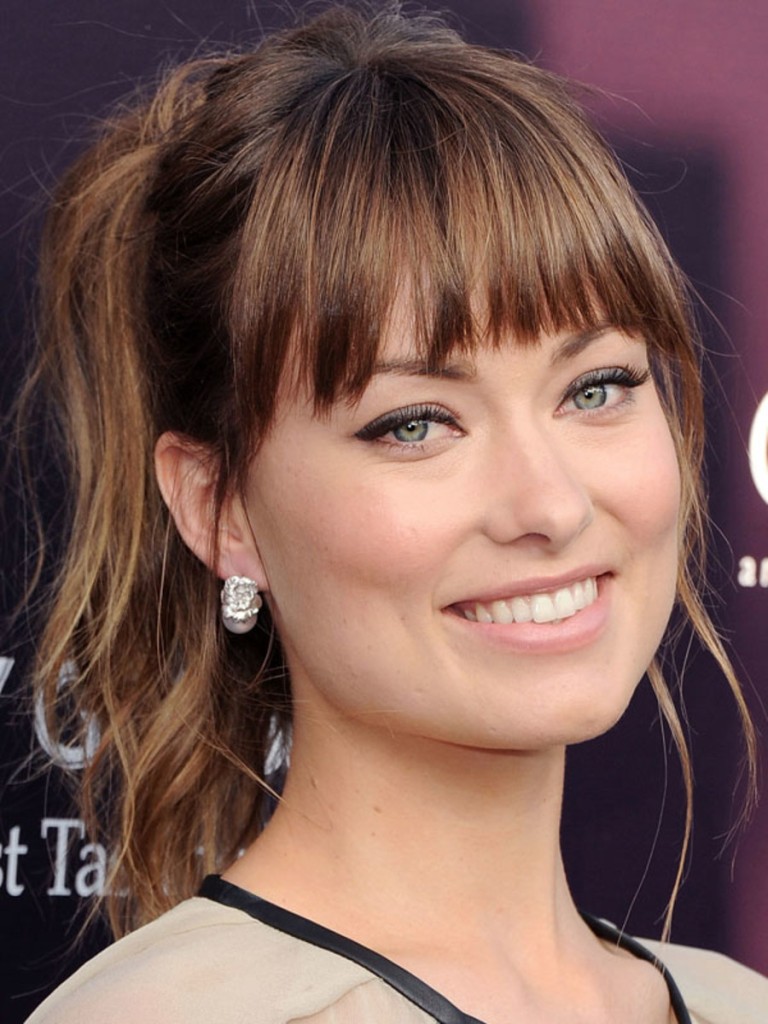 Hairstyles with Bangs for Square Faces