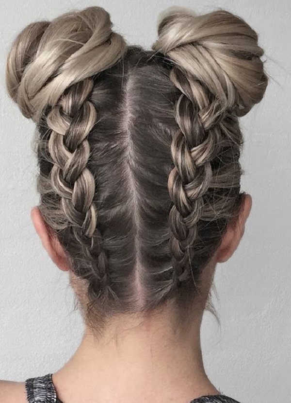  Braided Updo Hairstyle