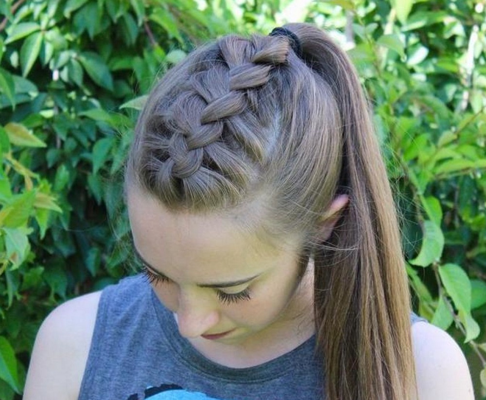  Braided Updo Hairstyle